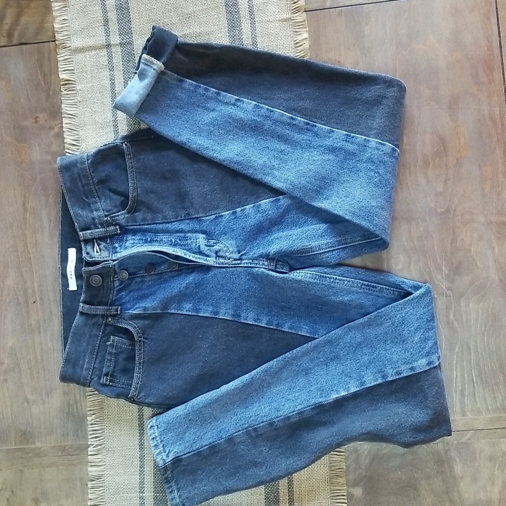 PacSun Ultra High Rise 2-tone jeans